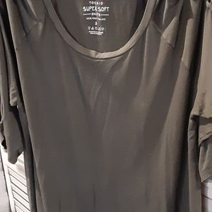 Torrid 3/4  cutout sleeve